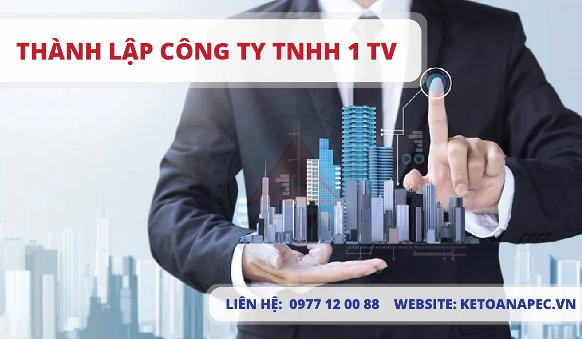 Dịch vụ thành lập công ty TNHH 1 thành viên ketoanapec.vn-01