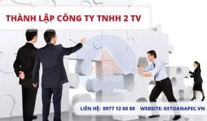Dịch vụ thành lập công ty TNHH 2 thành viên ketoanapec.vn