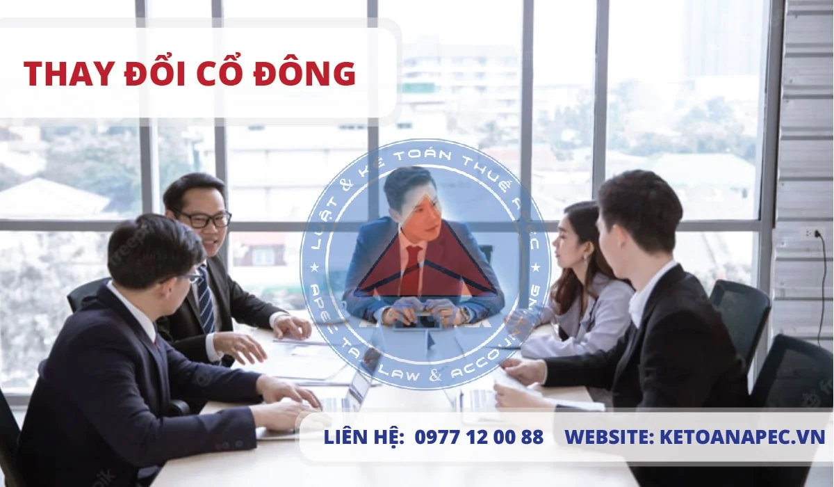 Dịch vụ thay đổi cổ đông 
