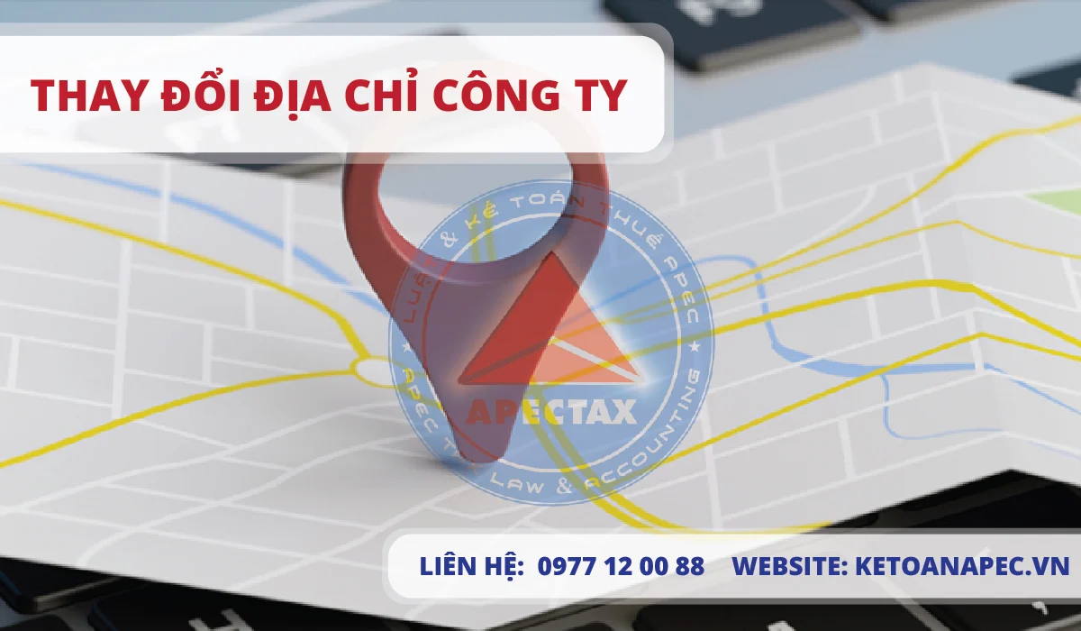 Dịch vụ thay đổi địa chỉ công ty