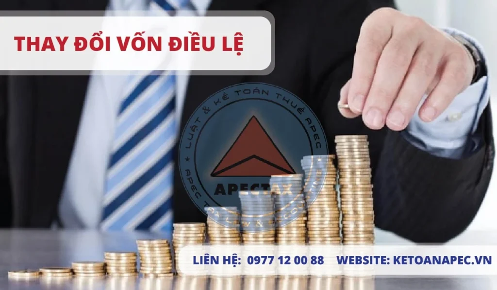 Dịch vụ thay đổi vốn điều lệ