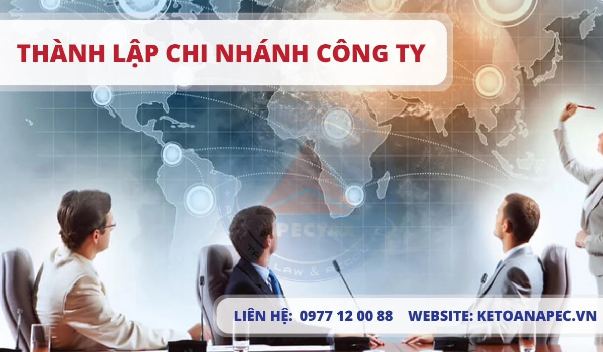 Thành lập chi nhanh công ty