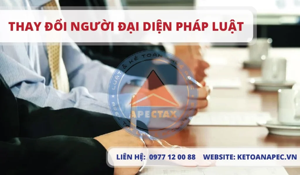 Thay đổi người đại diện pháp luật