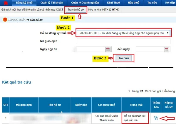 Hướng dẫn cách đăng ký người phụ thuộc 08
