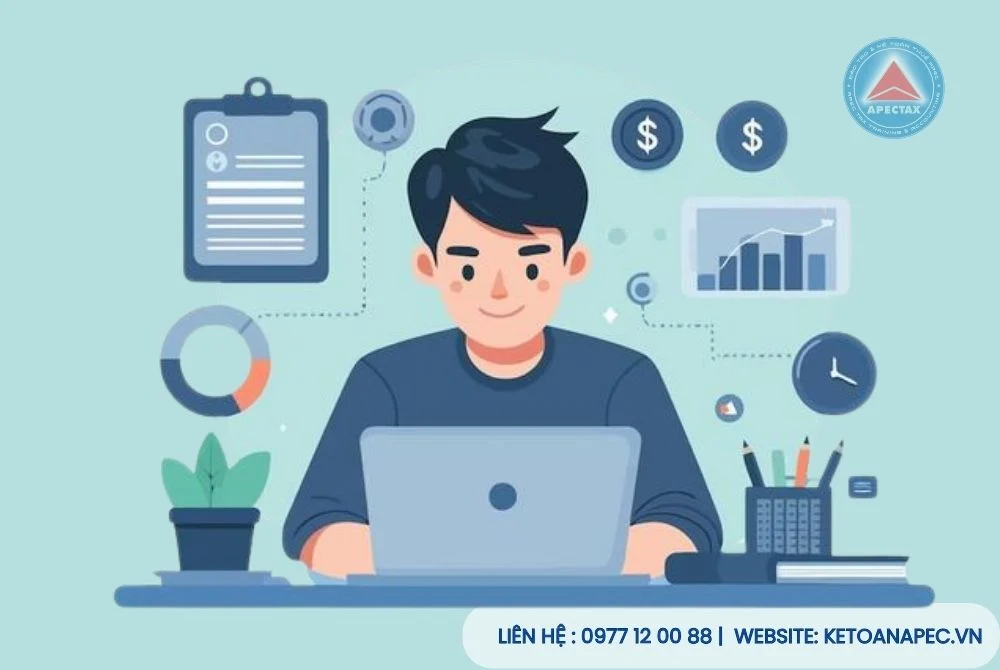 Hình ảnh Nhân viên kế toán xác nhận quyền phân quyền trên ứng dụng VNeID
