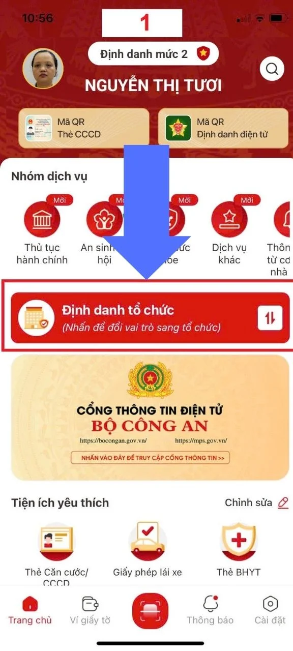 Hướng dẫn phân quyền kế toán trên VneID