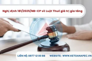 Nghị định 181/2025ND-CP về luật thuế giá trị gia tăng