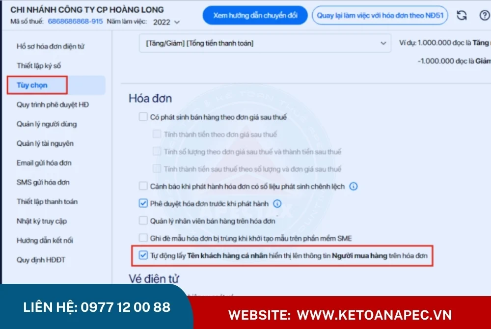 Xử lý hóa đơn điện tử sai tên người mua theo quy định