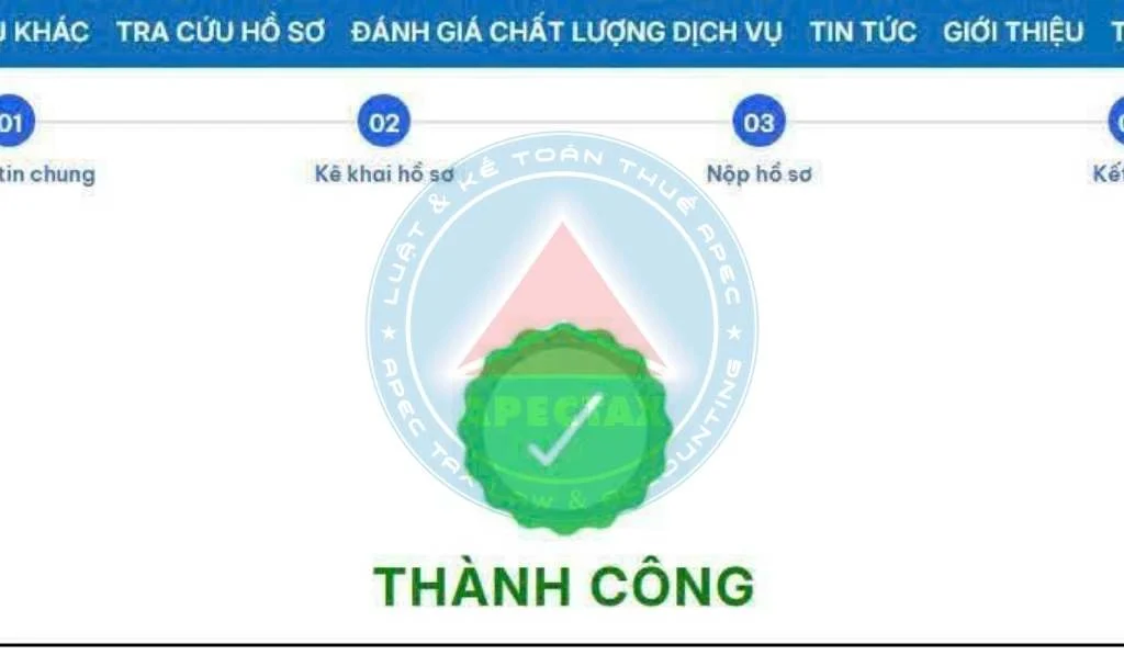 cách nộp tờ khai thuế GTGT