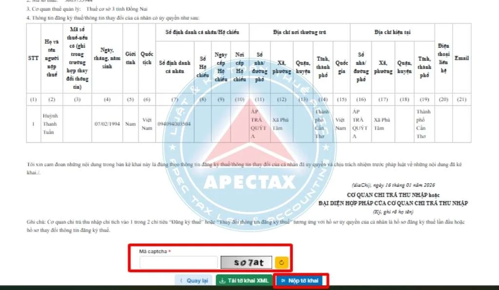Hướng dẫn đăng ký mã số thuế
