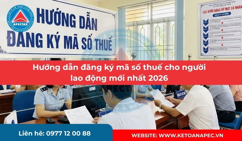 Hướng dẫn đăng ký mã số thuế