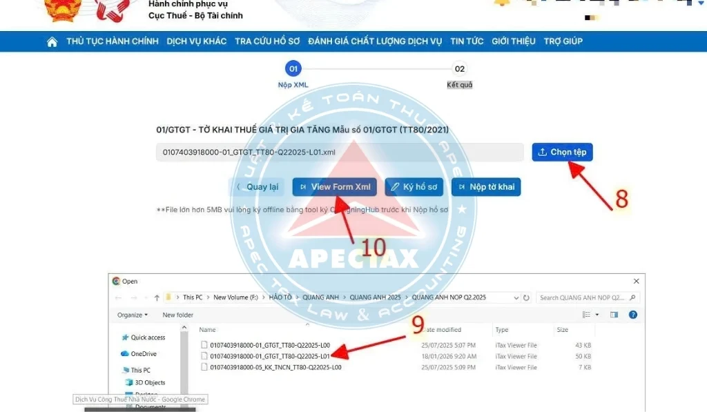Hướng dẫn khai bổ sung tờ khai thuế GTGT