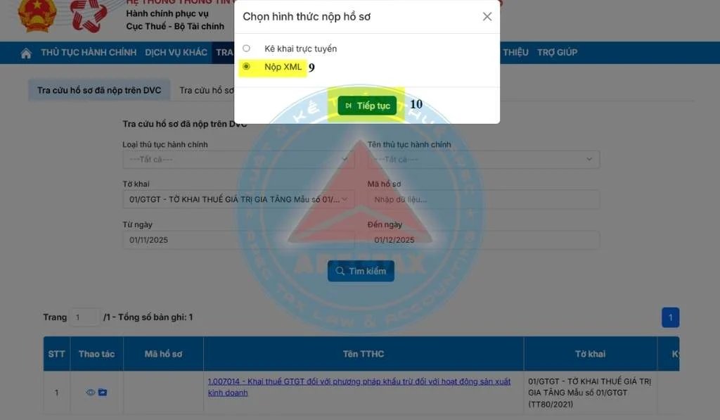 Hướng dẫn khai bổ sung tờ khai thuế GTGT