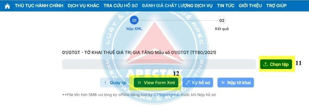 Hướng dẫn khai bổ sung tờ khai thuế GTGT