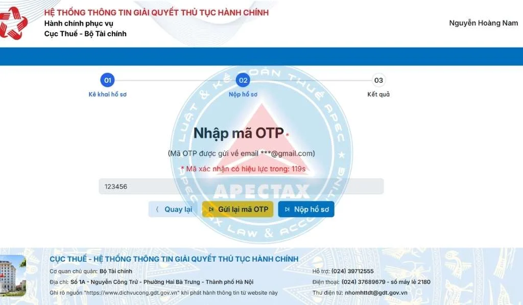 kế toán hộ kinh doanh Đăng ký thuế trên dịch vụ công