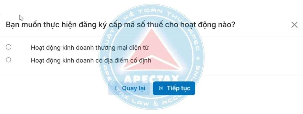 kế toán hộ kinh doanh Đăng ký thuế trên dịch vụ công