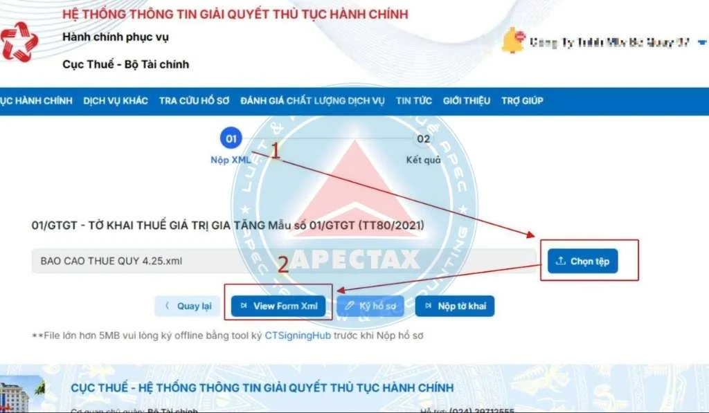 nộp và xử lý lỗi khi nộp Tờ khai thuế TNCN