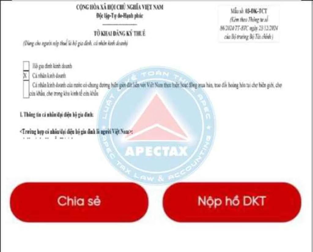 Cách đăng ký mã số thuế cho thuê tài sản