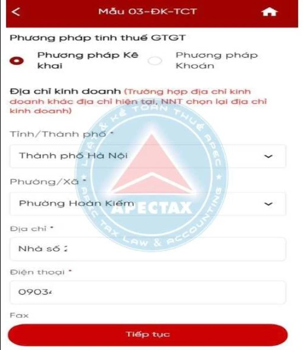 Cách đăng ký mã số thuế cho thuê tài sản