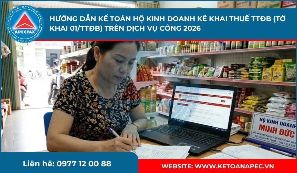 kế toán hộ kinh doanh kê khai thuế TTĐB