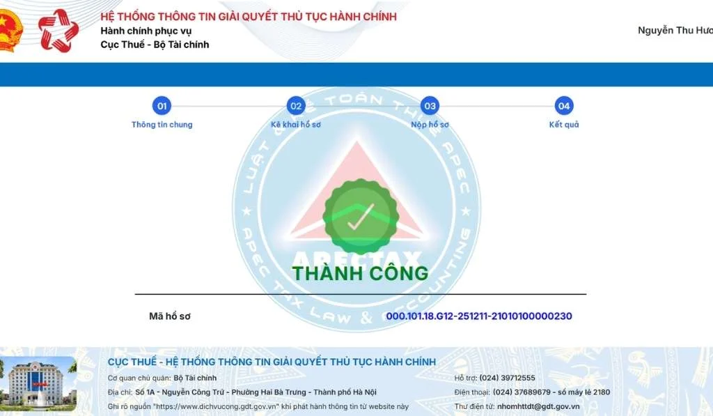 kế toán hộ kinh doanh kê khai Tờ khai 01/CNKD