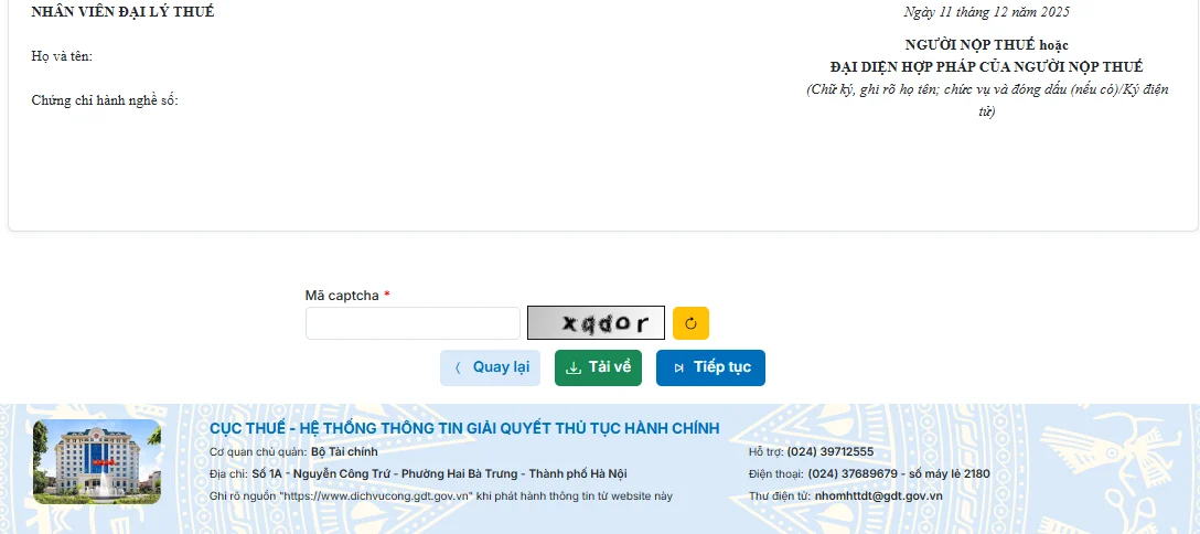 kế toán hộ kinh doanh kê khai Tờ khai 01/CNKD