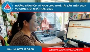 nộp tờ khai cho thuê tài sản trên dịch vụ công