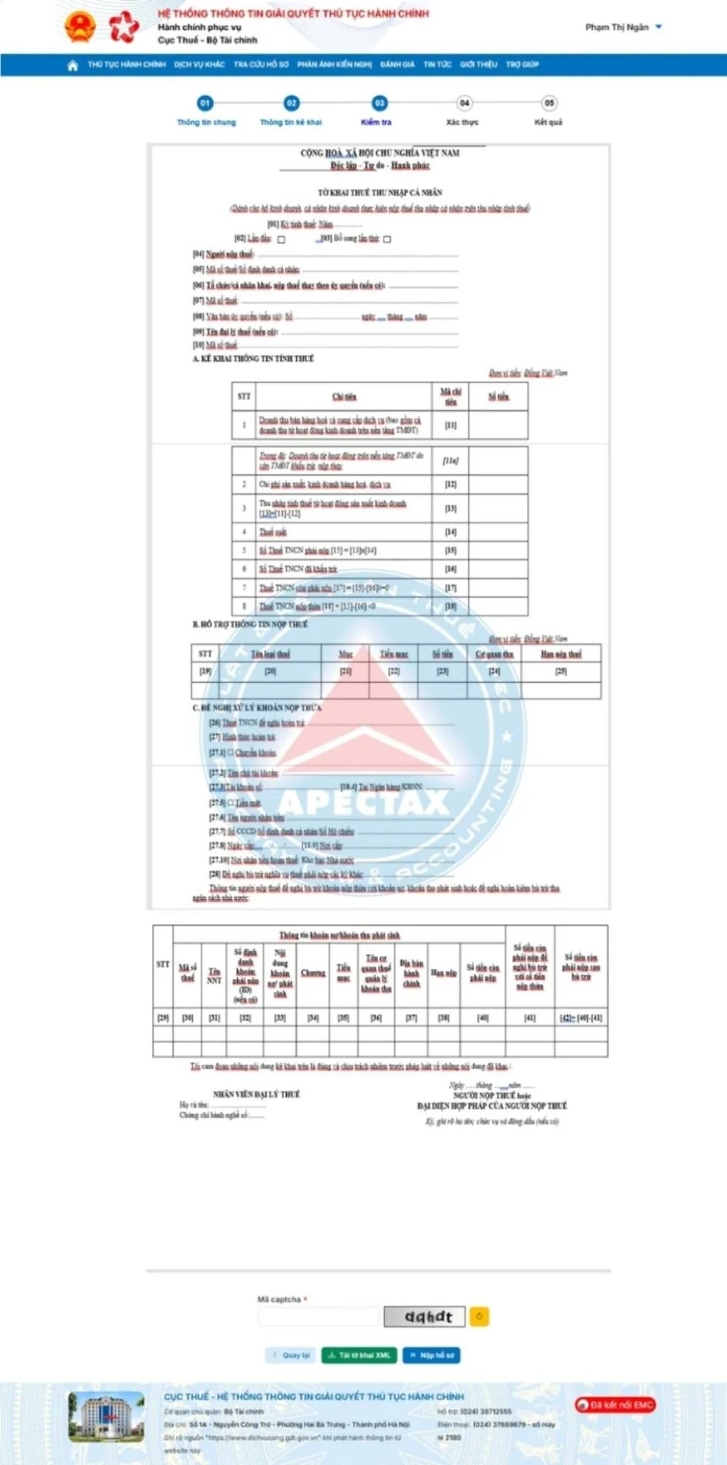 kế toán hộ kinh doanh hoàn thuế
